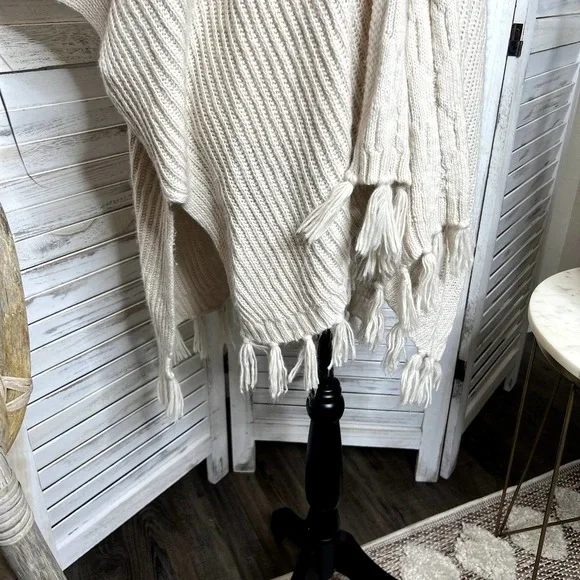 American EAGLE Women's Boho Open Front Cardigan Kimono Sweater Short Sleeve OS - Picture 10 of 15